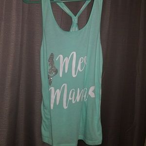 Adorable mermaid tank